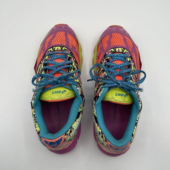 Asics Girl Kids Gel-Noosa Tri 10 GS Running Shoes Colorful C523N Size 6 - Picture 5 of 8